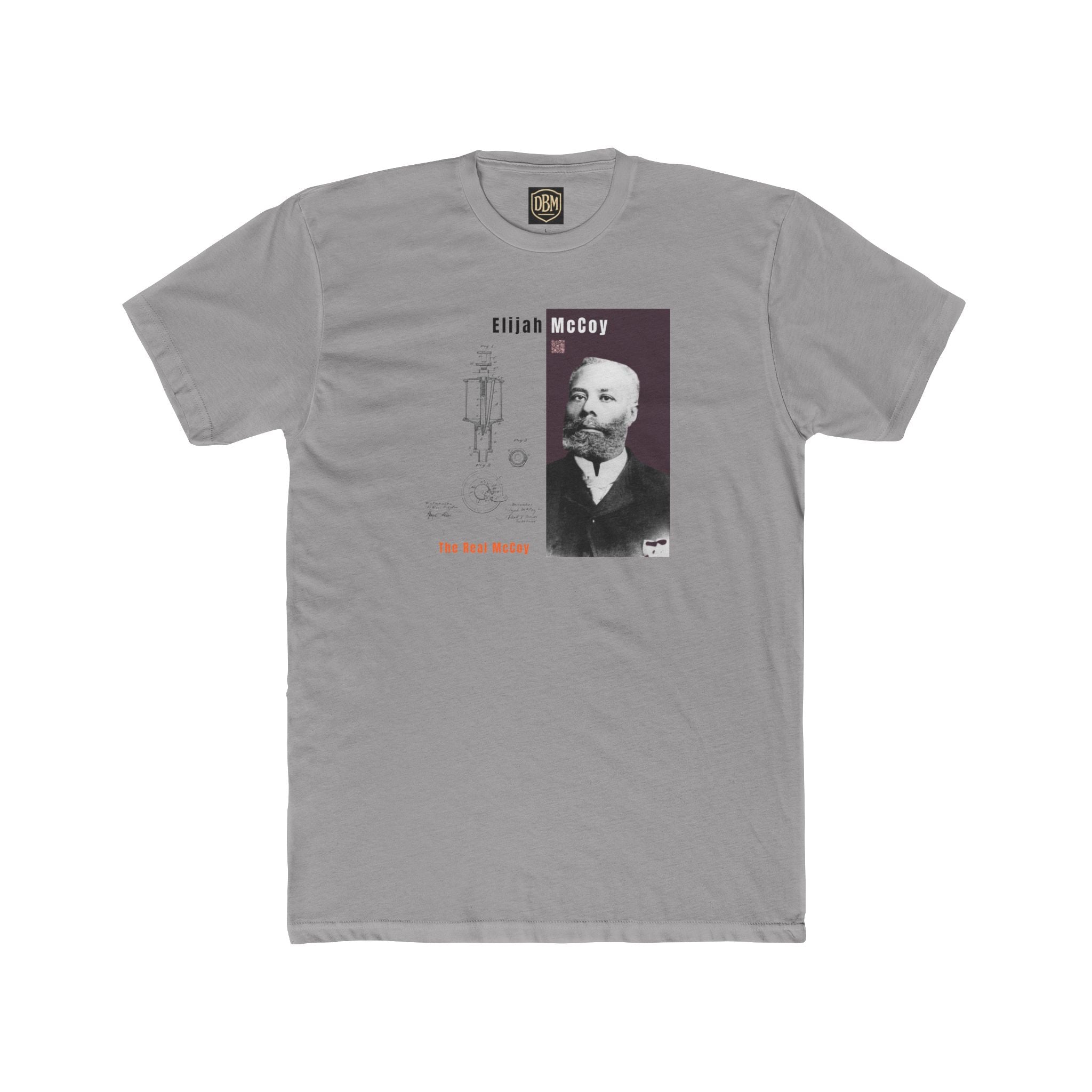 Elijah McCoy, Unisex, Historical Portrait -Shirt