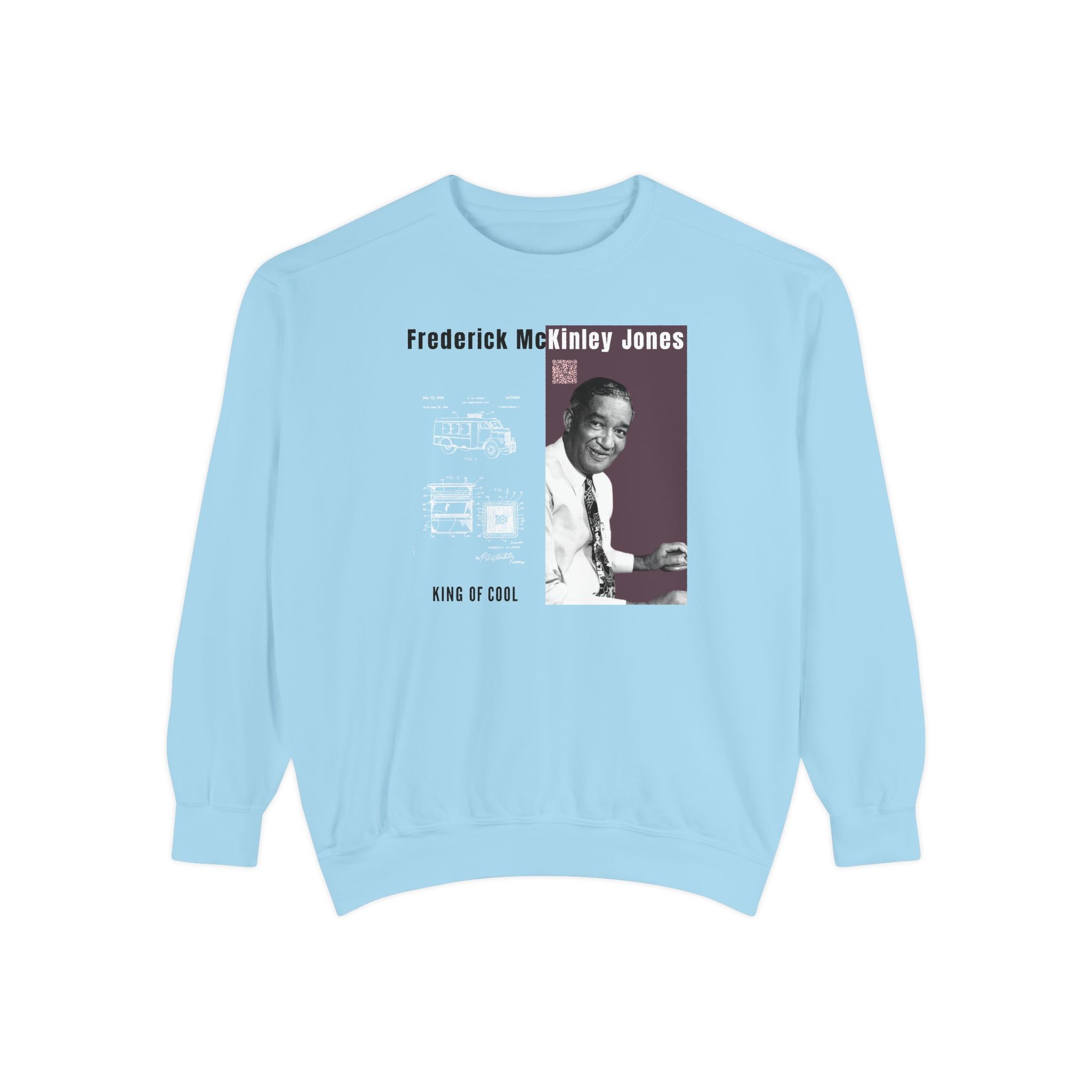 Frederick McKinley Jones, Unisex, Garment-Dyed Sweatshirt