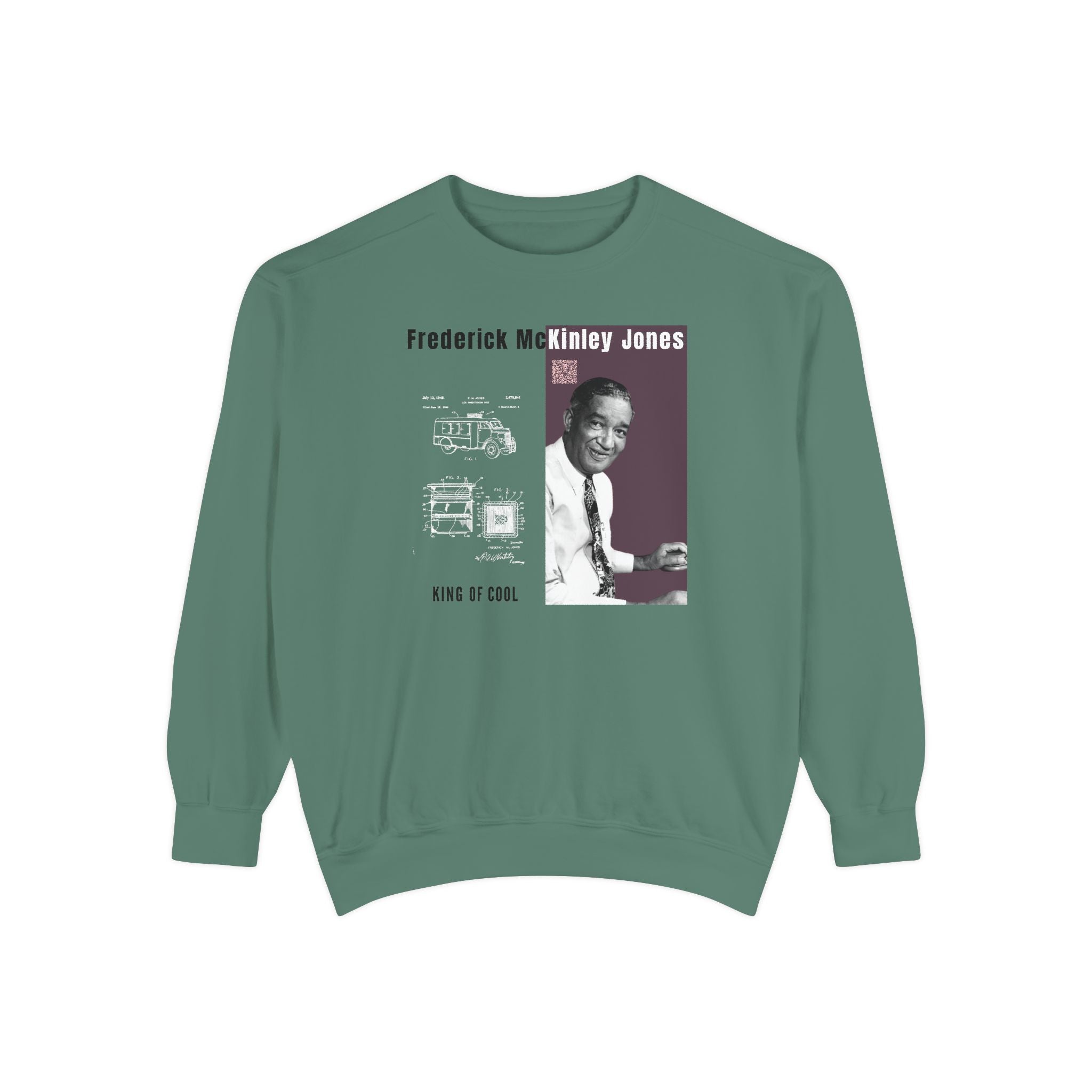 Frederick McKinley Jones, Unisex, Garment-Dyed Sweatshirt
