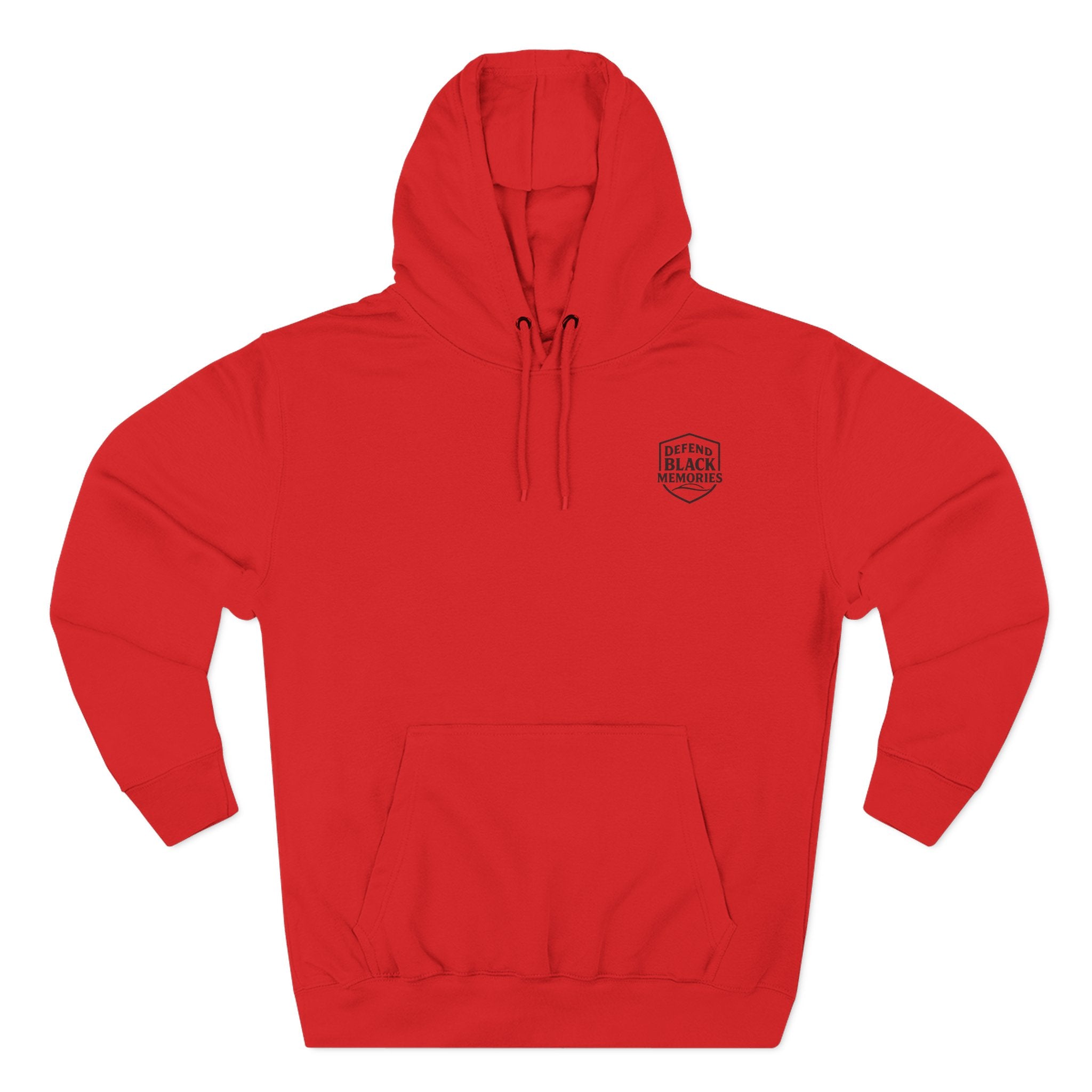 Defend Black Memories: Lewis H. Latimer Three-panel Historical Black Portrait Hoodie