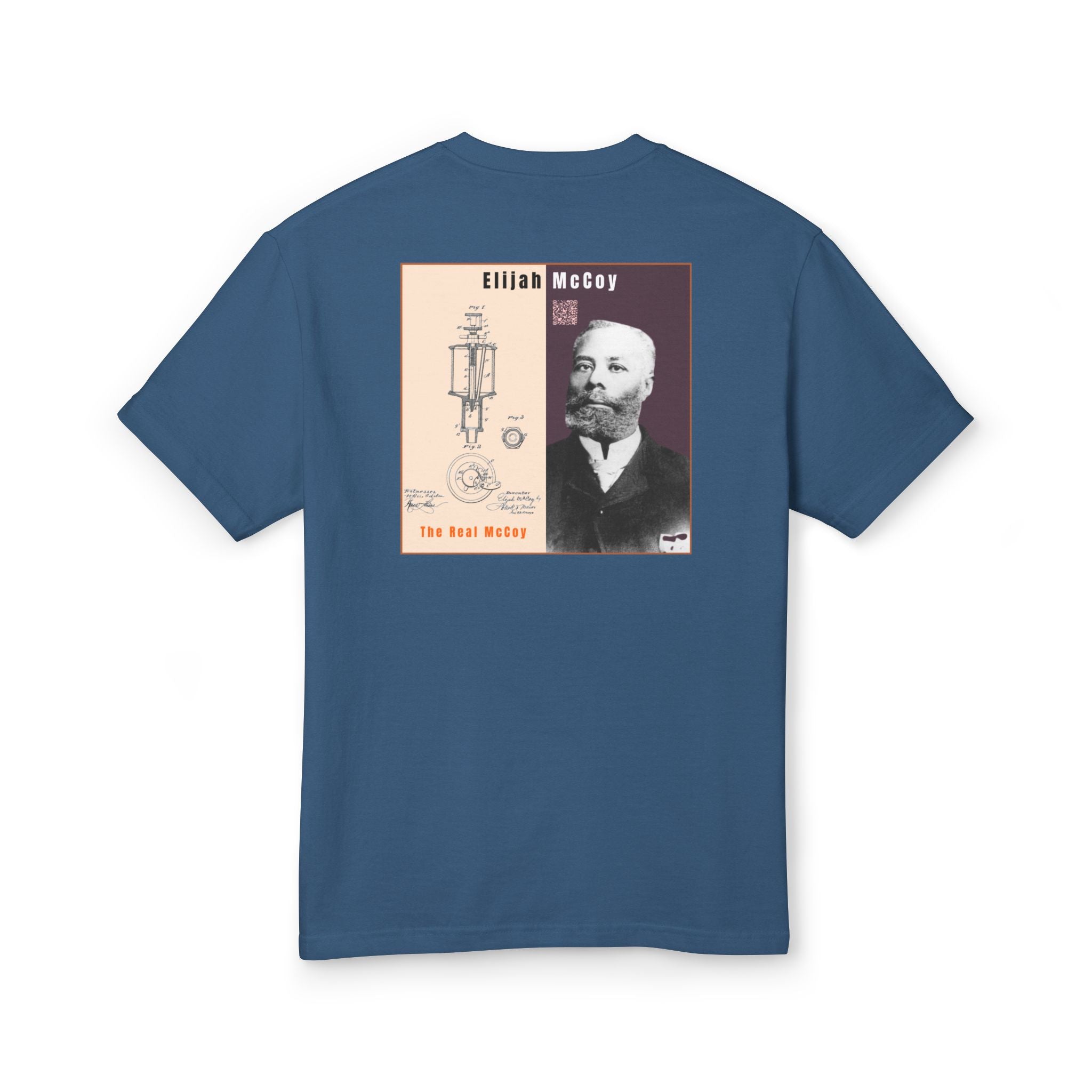 Elijah McCoy, Unisex, Historical Portrait T-shirt