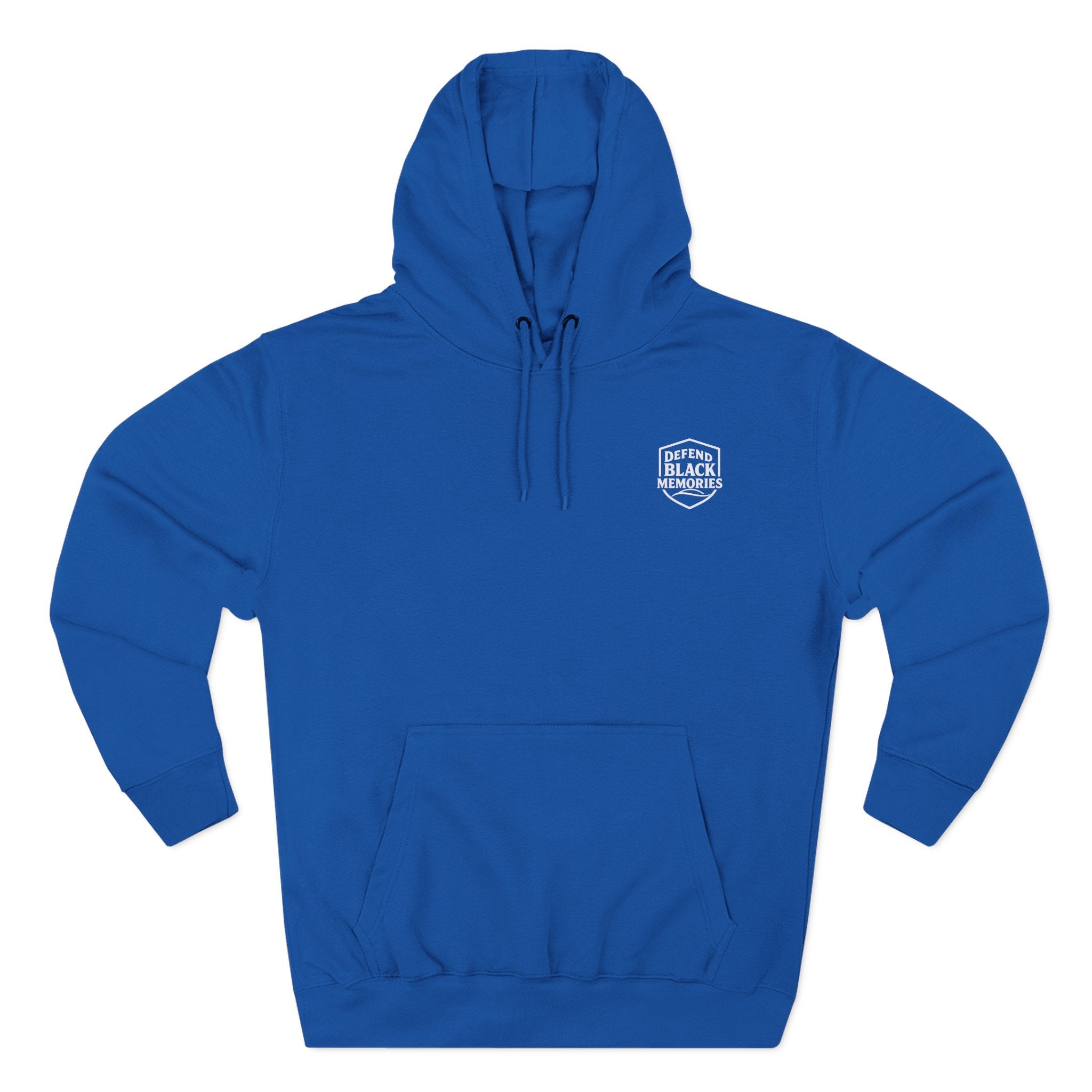Defend Black Memories: Lewis H. Latimer Three-panel Historical Black Portrait Hoodie