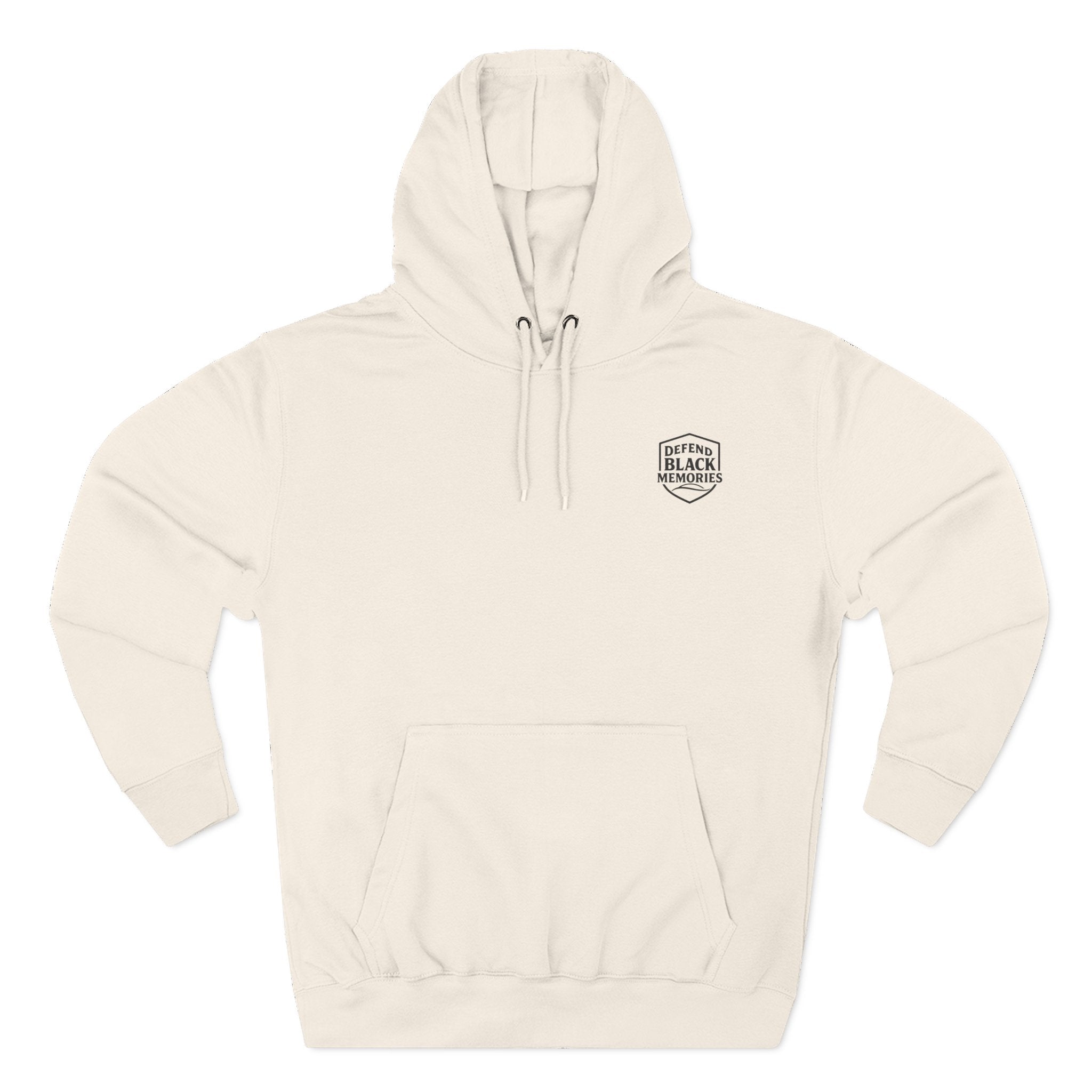 Defend Black Memories: Lewis H. Latimer Three-panel Historical Black Portrait Hoodie