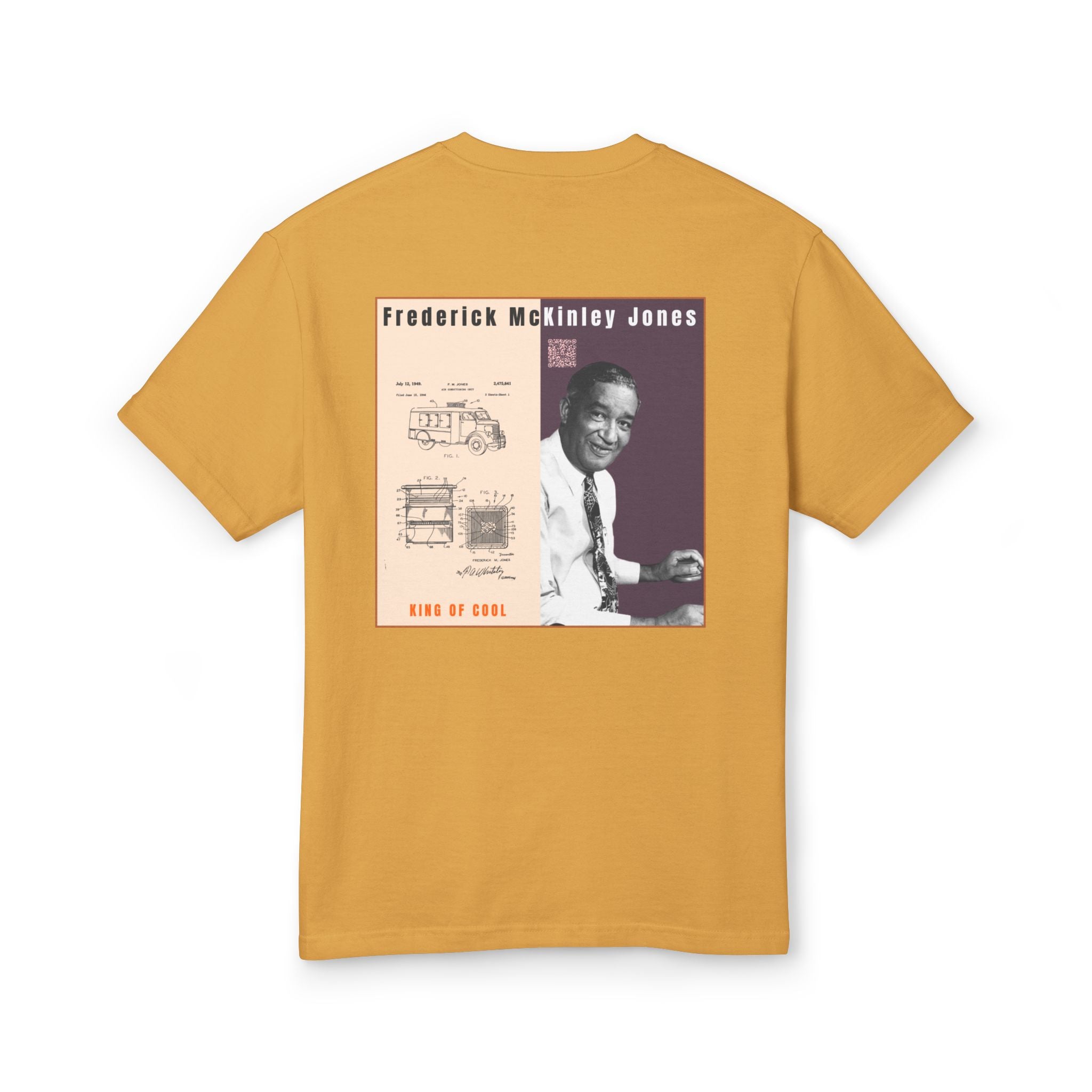Frederick T. Jones, Unisex, Historical Portrait T-shirt