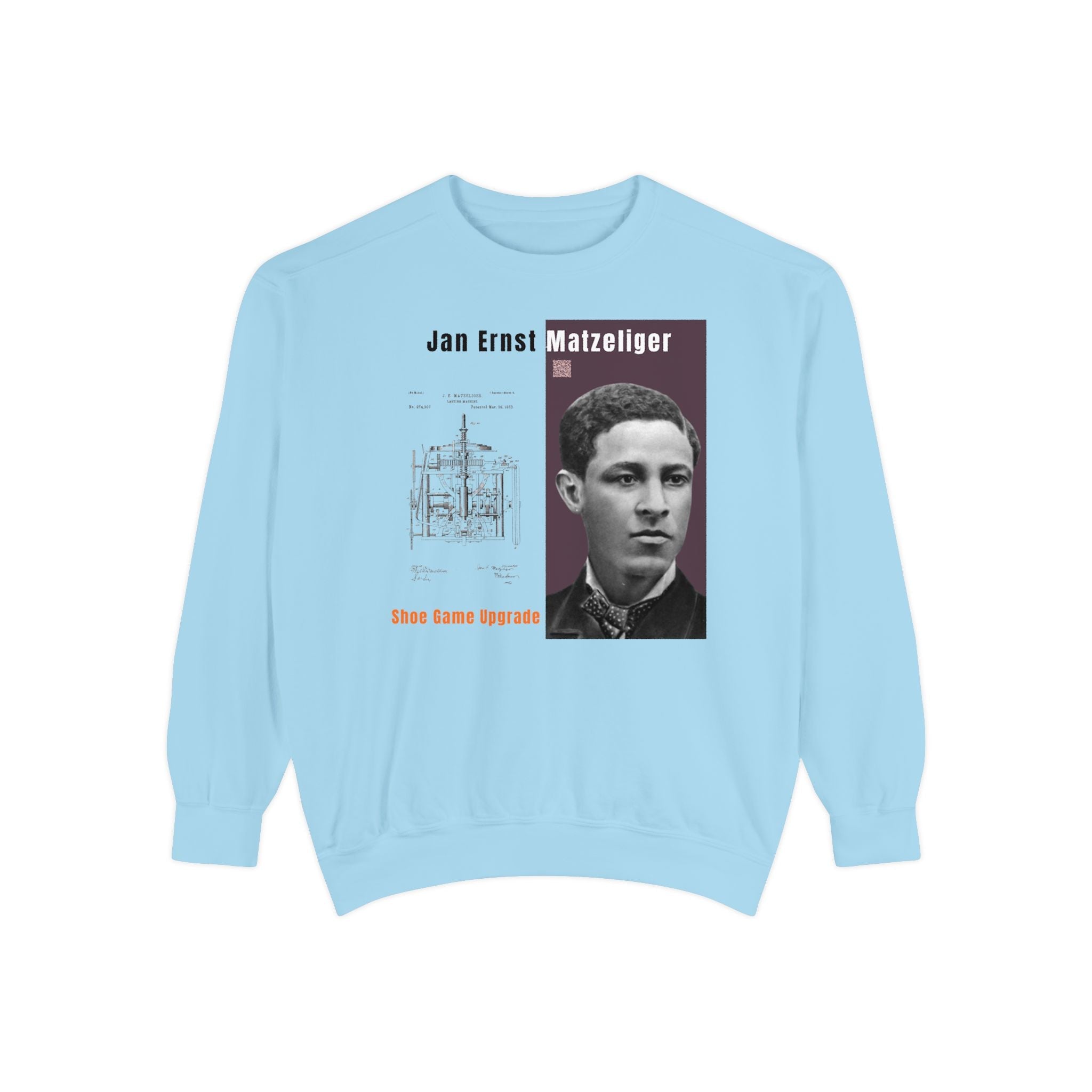 Defend Black Memories: Jan Matzeliger Heritage Crewneck Sweatshirt