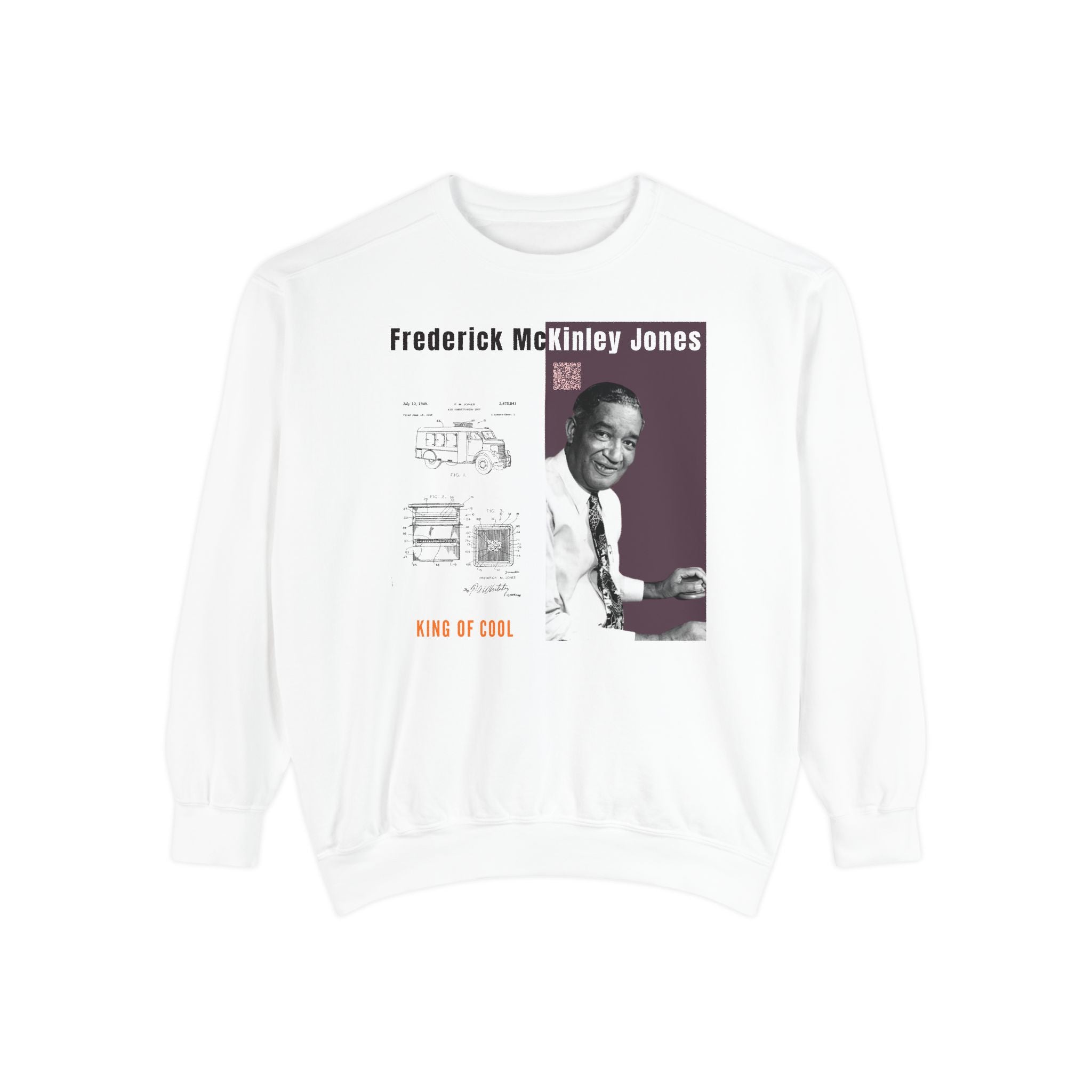 Frederick McKinley Jones, Unisex, Garment-Dyed Sweatshirt