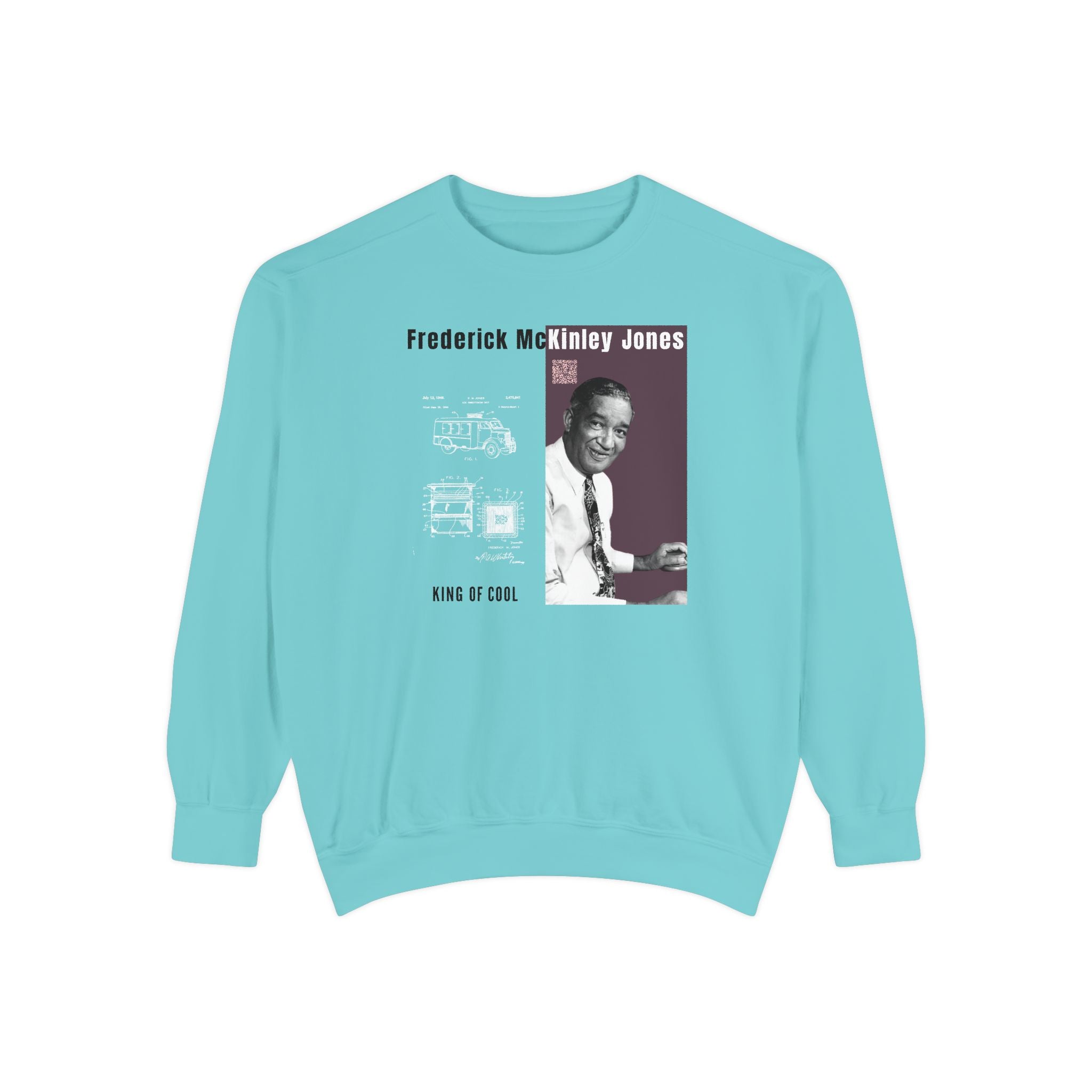 Frederick McKinley Jones, Unisex, Garment-Dyed Sweatshirt