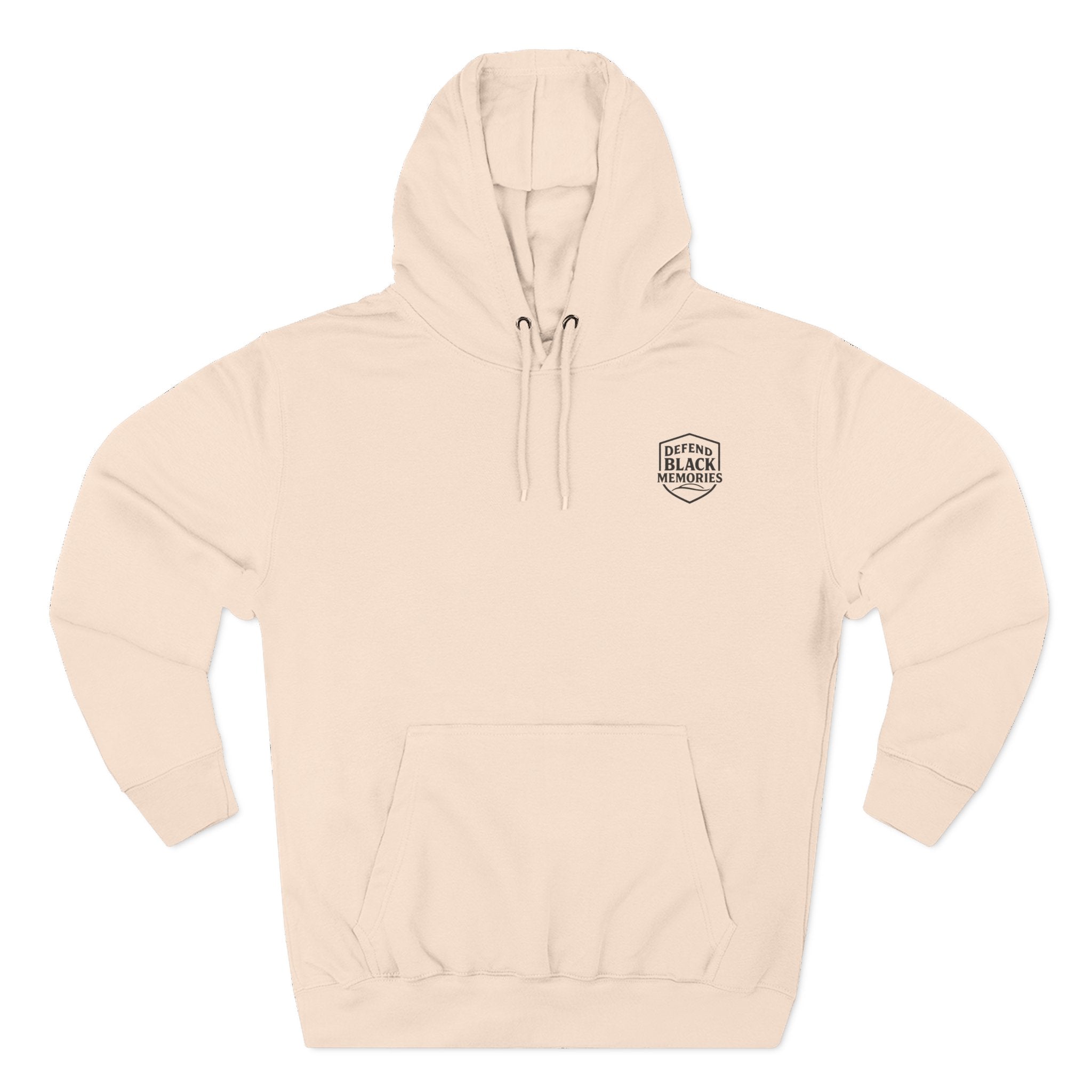 Defend Black Memories: Lewis H. Latimer Three-panel Historical Black Portrait Hoodie