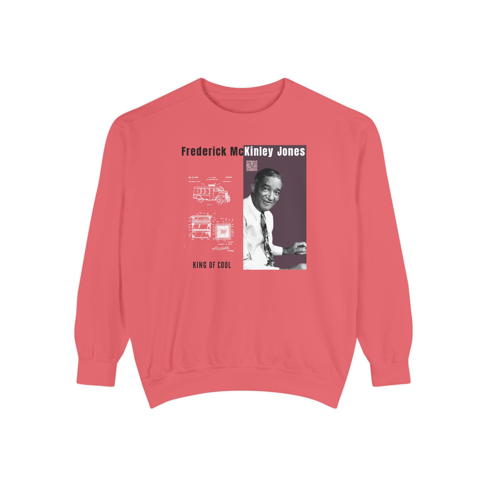Frederick McKinley Jones, Unisex, Garment-Dyed Sweatshirt