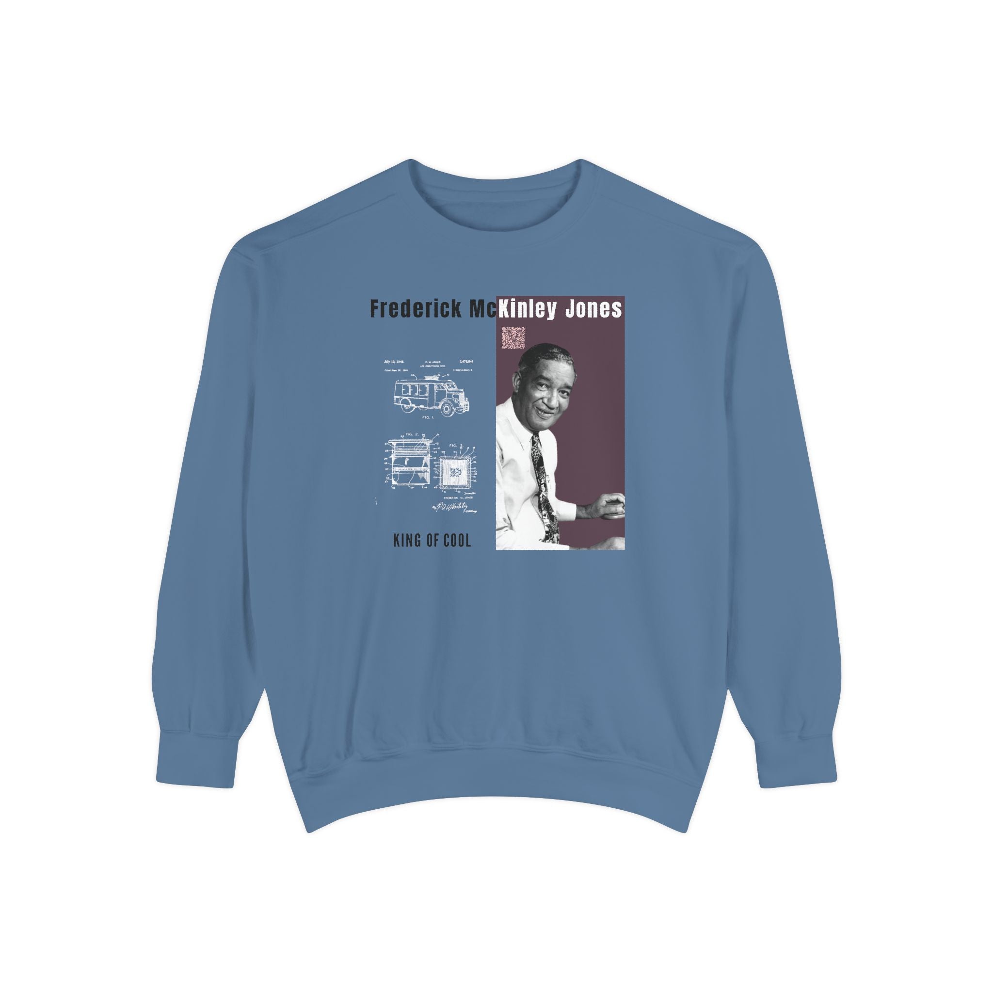 Frederick McKinley Jones, Unisex, Garment-Dyed Sweatshirt