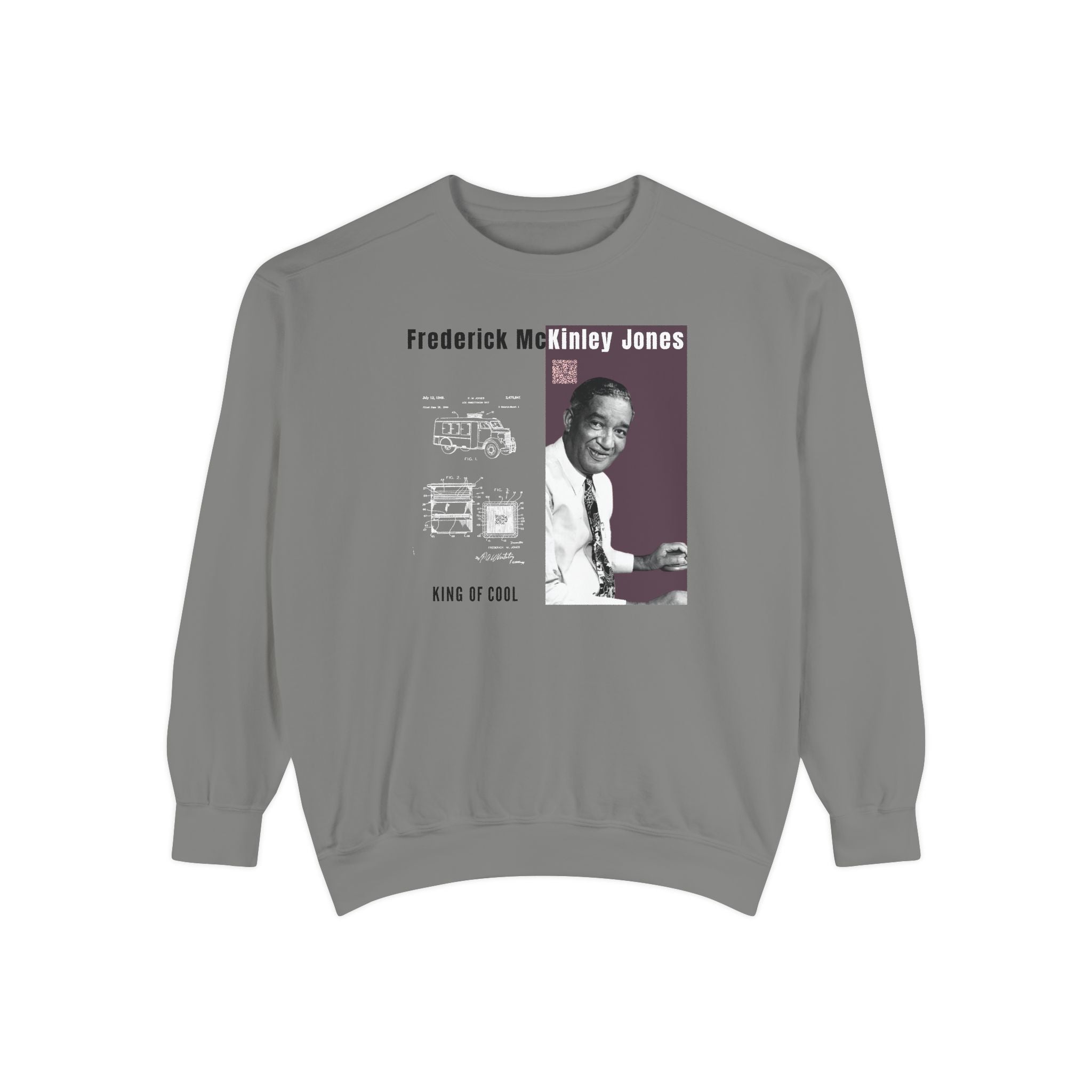 Frederick McKinley Jones, Unisex, Garment-Dyed Sweatshirt
