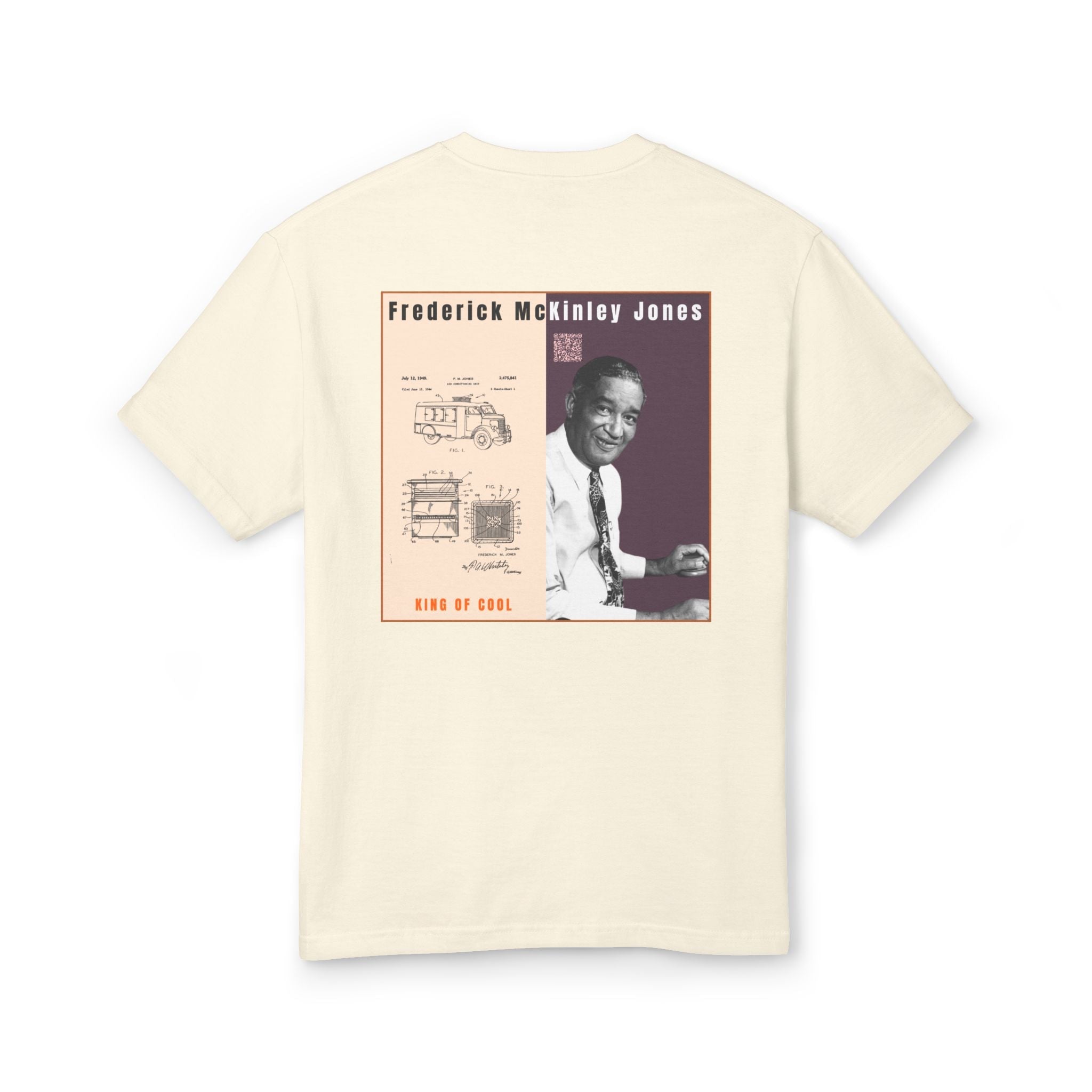 Frederick T. Jones, Unisex, Historical Portrait T-shirt