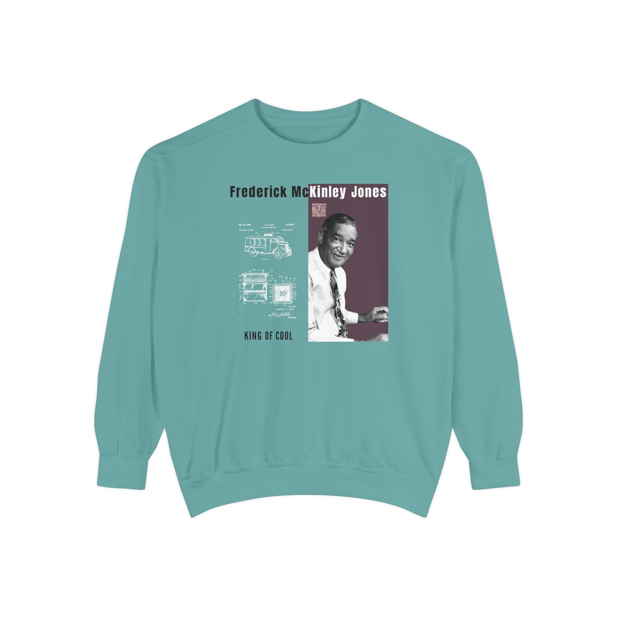 Frederick McKinley Jones, Unisex, Garment-Dyed Sweatshirt