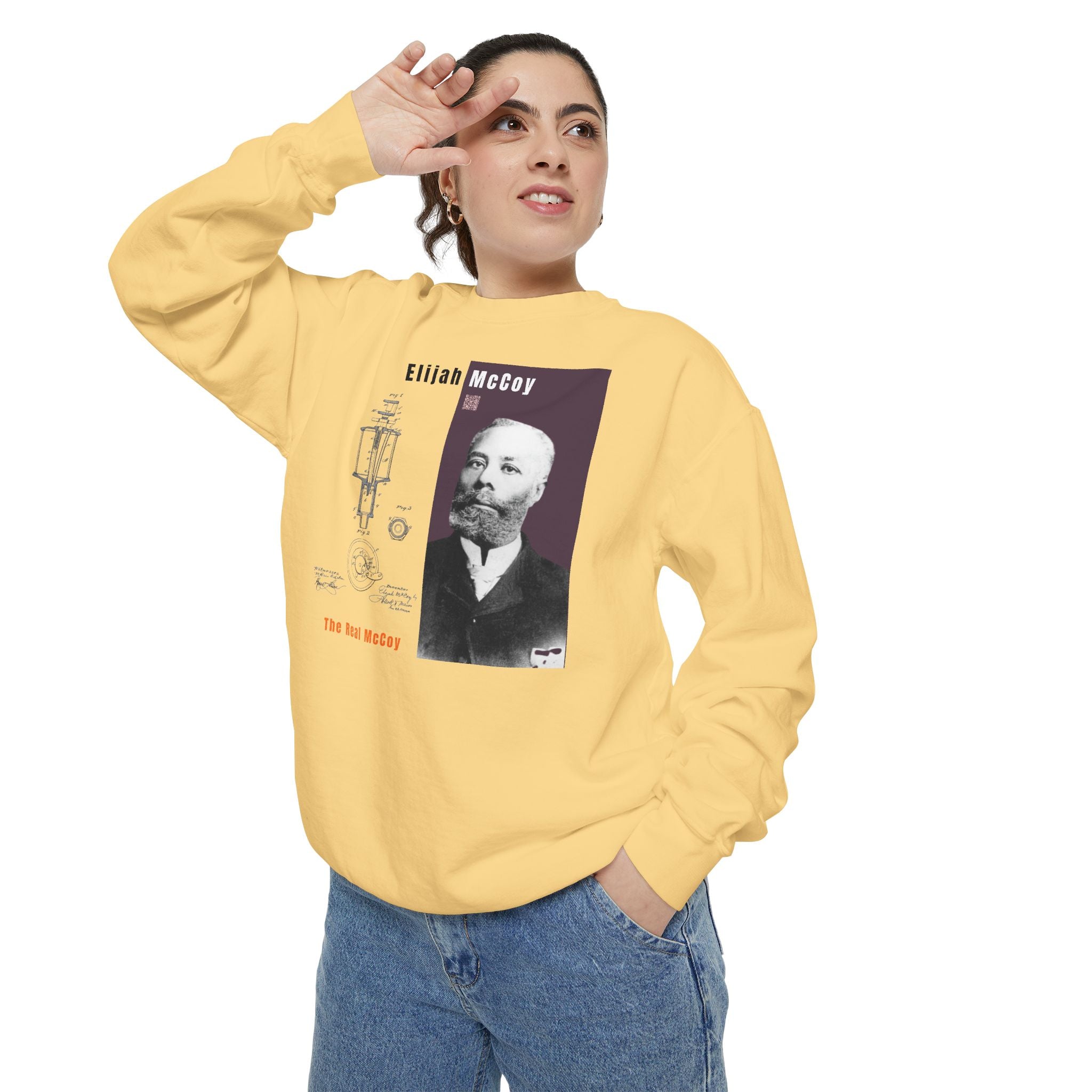 Defend Black Memories "The Real McCoy" Sweatshirt — Elijah McCoy Tribute